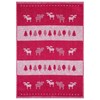 Kracht Pack of 3 Half Linen Jacquard Cloth Elk Series