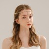 Sparkling Crystal Headpiece - Elegant teardrop-shaped design, perfect hair accessory