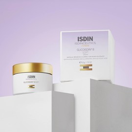 Isdinceutics Glicoisdin 8 Soft | Crema Facial Antiedad con Ácido Glicólico y Efecto Peeling | Renueva e hidrata la piel | 50 ml.