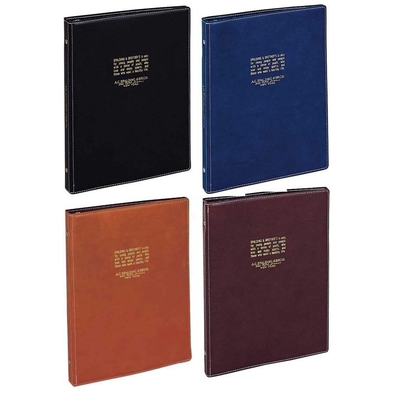 レイメイ藤井 ルーズリーフ バインダー B5 26穴 スポルディングブロス ブラック BRE170B