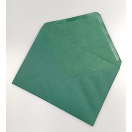 25 PCS A7 Matte Emerald Green Envelopes,5.35 x 7.7 inches, Perfect for 5x7 Weddings,Invitation Cards,Birthday Greeting Invite