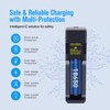18650 Battery Charger, Universal Intelligent Li-ion Charger for 3.7V Rechargeable