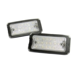 RZG 2x LED Licence Number Plate Light White Canbus For 2007+ 500 500C 595 type 312