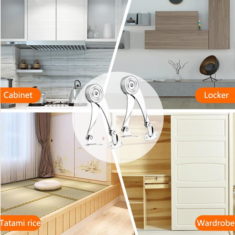 2 PCS Qrity Cabinet Cupborad Furniture Door Lift Stay Support