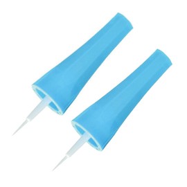 Ledouvre Spare Cap, Double Layer, Kusaku Coating Type (0.07 fl oz (2 ml), Light Blue x 2 Piece Set