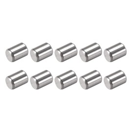 METALLIXITY Knock Pins 4x8mm 50pcs 304 Stainless Steel Shelf Support Peg Pins Fastener Element for Metal Devices Furniture Installation Industrial DIY