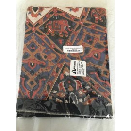 Hippie Decorative Wall Hippie Art Tapestry Dharma Objects Orange-Blue 100% Cotton New