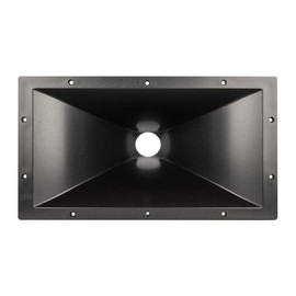 PRV AUDIO WG45-50 2 Inch Exit Horn Waveguide for Bolt On Compression Drivers - Black Color - 90°x40° Nominal Coverage (Single)