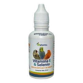 Vitamina E Y Selenio Vitamínico Aves De Compañía Y Exóticas