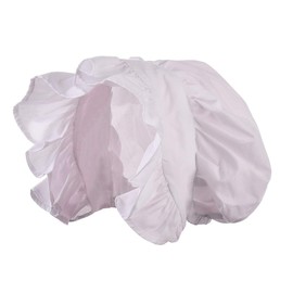 BLESSUME White Women's Mob Cap Colonial Mob Hat Costume Accessory (US, Alpha, One Size, White 1)