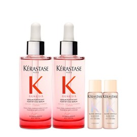 Kerastase [Kerastase][6/Exclusive] Duo Set Genesis Scalp Serum 90ml [For thin hair/Sprout care] / [케라스타즈][6/단독] 듀오 세트 제네시스 두피 세럼 90ml [얇은모발용/새싹케어]