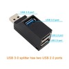 HKM Compact & Powerful: Mini USB Hub with 3 Ports