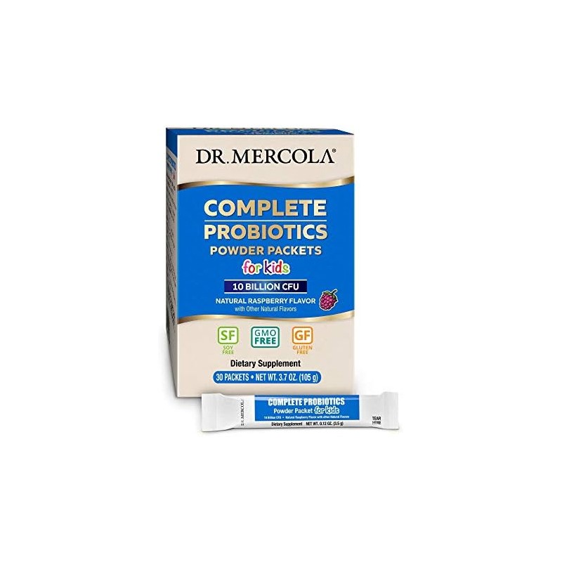 Dr. Mercola Complete Probiotics Powder for Kids- 30 Packets