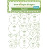 Riley Blake Designs Template Set Bloom, Multi, Each