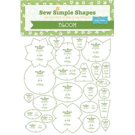 Riley Blake Designs Template Set Bloom, Multi, Each