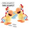 Playtastic Talking Parrot - Set of 2 Talking Plush Parrots