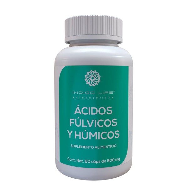 Acidos Fulvicos y Humicos 60 Capsulas Veganas de 500 mg