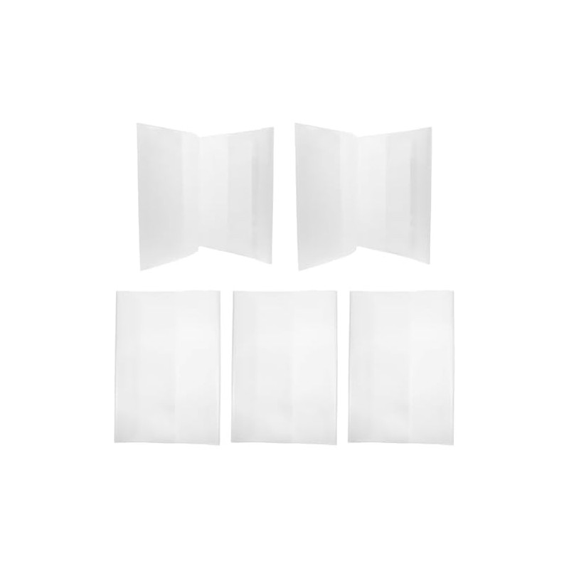 Gadpiparty Funda Protectora Transparente E para Libros y Cuadernos, Material