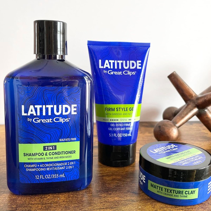 GREAT CLIPS LATITUDE Matte Texture Clay | Hair Gel for