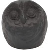 Iwachu 30021 Paperweight Owl Large Black Design Accessory Nambu Ironware