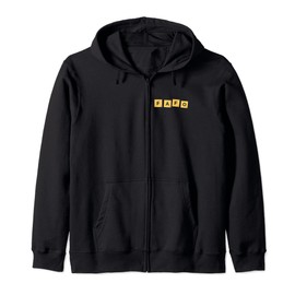FAFO Funny Acronym Meaning Hooded Jacket, black