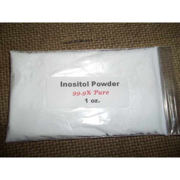 Inositol 1 oz. Inositol Powder 99.9% Pure 