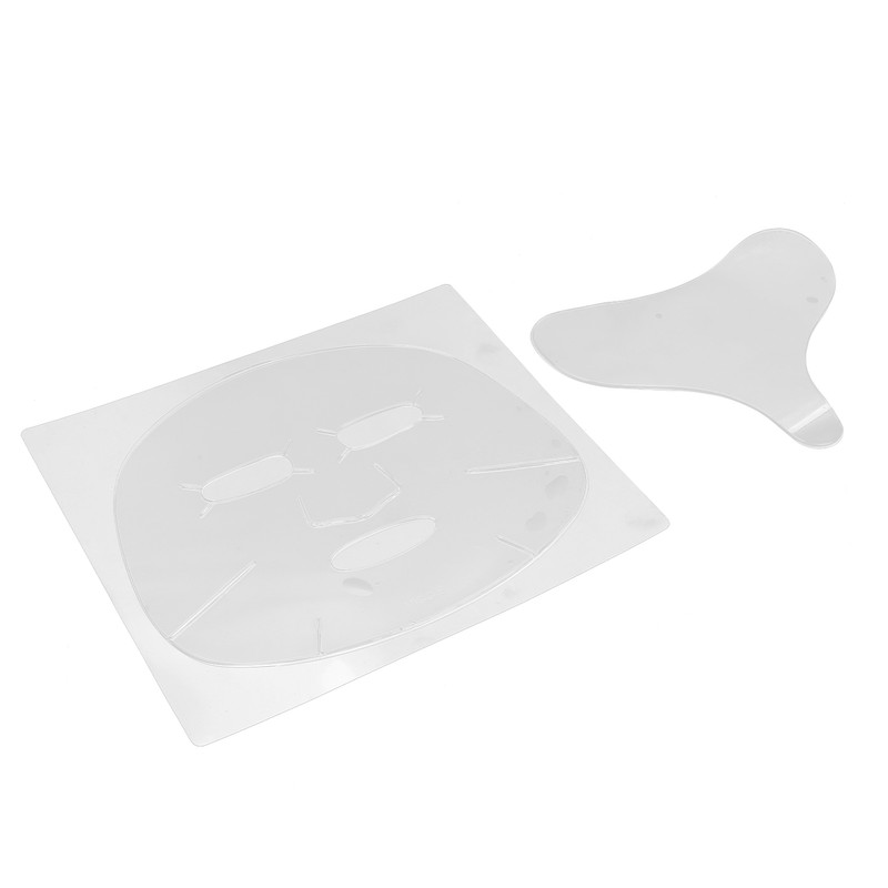 2 In 1 Facial Chest Pad Set Reusable Silicone Home