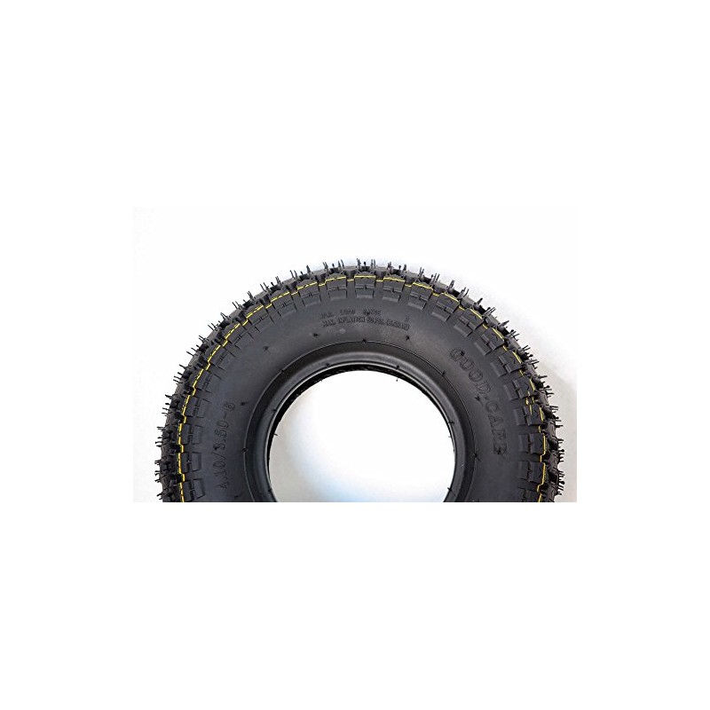 EasyRide Pair of (4.10/3.50-6) Black Mobility Scooter, Wheelchair Tyres &