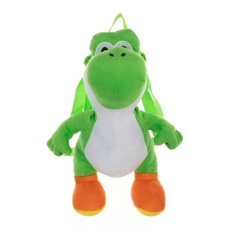 Bioworld Mochila Yoshi Peluche Infantil De Viaje Para Niño Color