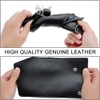 XLKJ Leather Key Case, Key Case with 6 Key Hooks,