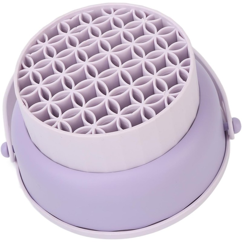 Estuche de Limpieza de Brochas de Maquillaje 3 en 1,