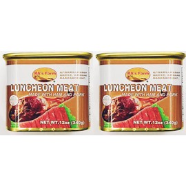 Luncheon Meat with Ham and Pork, 12 oz, Pack of 2