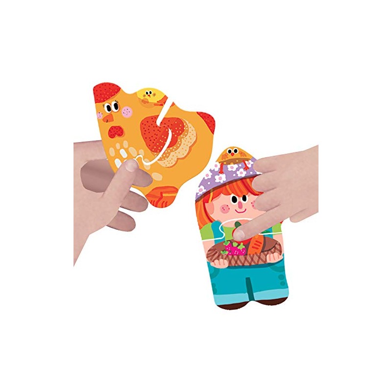 Headu - Touch 2 Piece Puzzles - Farm (MU24889)