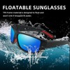 JIANGTUN Floating Polarized Fishing Sunglasses for Men Women, Sailing Boating