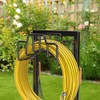 Skycarper Garden Hose Reel Holder Detachable Metal Water Hose Hanger