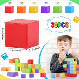 GAGAKU Magnetic Building Blocks - Magnetic Cubes Magnetic Blocks for 3 4 5 6 7 8 Years Magnet Building Blocks Number Preschool STEM Educational Construction Toys Gift