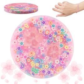 Skin Picking Fidget Toys, Flower Picking Fidget Toy, Sensory Toys for Picking Pad, Portable Fidget Toy Adult and Kids, Christmas, Party Favors, Prizes for Kids (8.5CM/3.3IN)