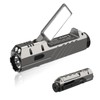 HD05 Flat EDC Flashlight, 3100 Lumens 4-in-1 LED Rechargeable Flashlight