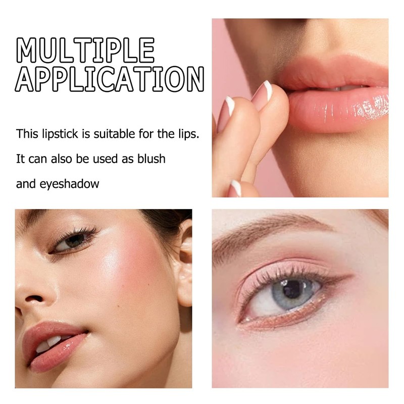 Matte Pale Pink Lipstick - Highly Pigmented, Smooth, & Waterproof,