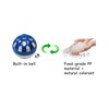 DIYUQISHI 10-Pack Cat Toy Balls with Bells for Kittens and