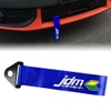 JDM Universal Front & Rear Tow Strap/Tow Hook Ribbon (Blue
