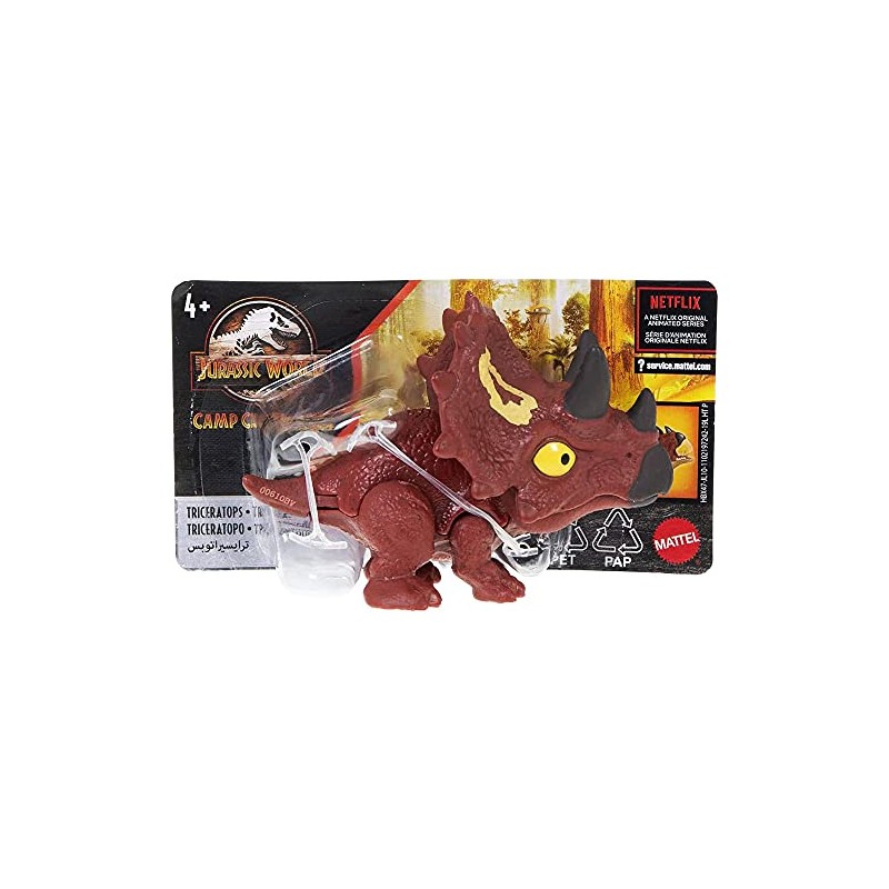 Jurassic World Camp Cretaceous Snap Squad Triceratops
