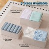 EITMOW 3 Pack Open Collapsible Fabric Storage Bins for Shelves,