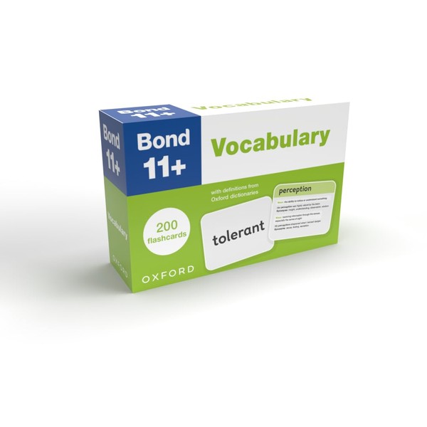 Bond 11+ Vocabulary Flashcards for Ages 9-11: 200 flashcards ready