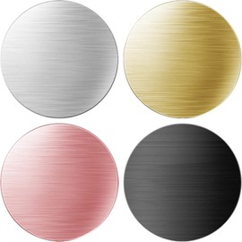 Galepromot Universal Metal Plate Disk Iron Sheet Car Stand Mount Metal Plate Cradle-Less Air Vent Mount Phone Holder with Adhesive for Tablet Less Car Mount Replacement Automobile Accessories