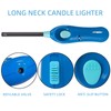 Emarful Candle Lighter Long Reach Neck,Extended Metal Wand Fire Lighters