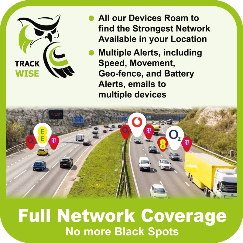Track Wise CT1 4G GPS Car Tracker - Van, Motorbike