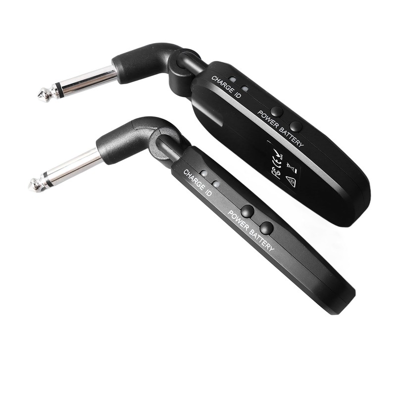 Wireless Guitar System Multifunctional Rechargeable Bass Transmitter Receiver for Violin