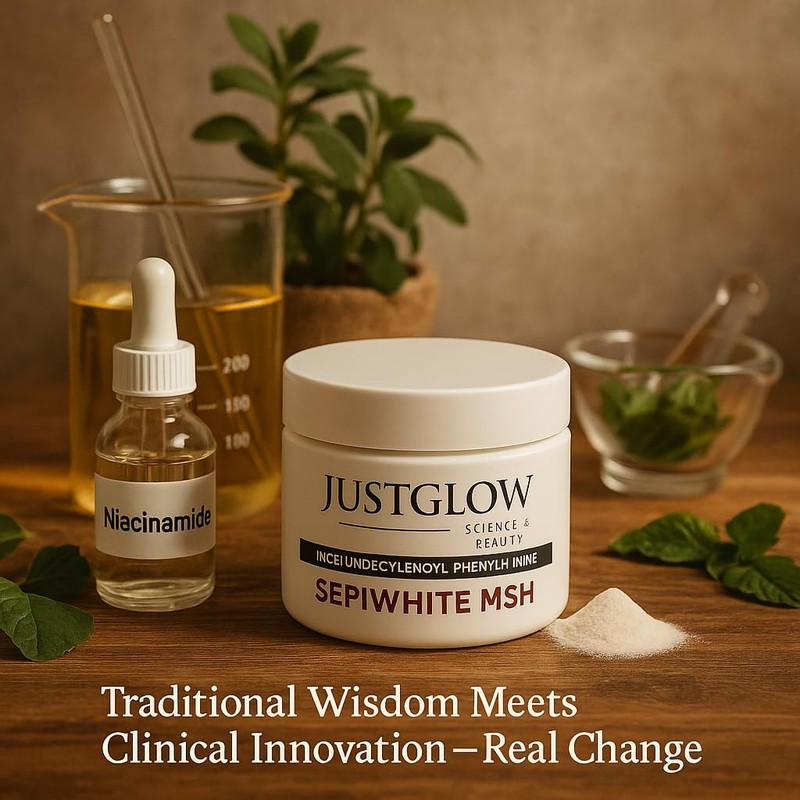 JustGlow Original Sepi white SkinWhite MSH – Pure Cosmetic Grade