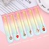Christmas Bookmarks, Kaluofan 6PCS Christmas Cute Bookmarks Clips, Bookmarks for